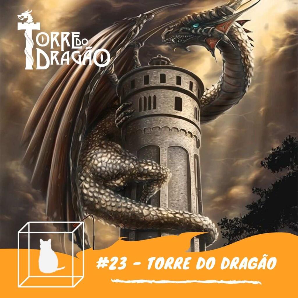 arte do programa entrevista torre do dragão rpg de mesa profissional