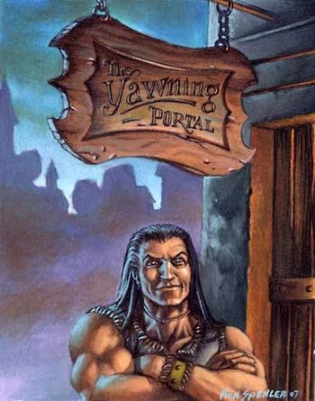 forgotten realms photo of the tavern quantum box podcast