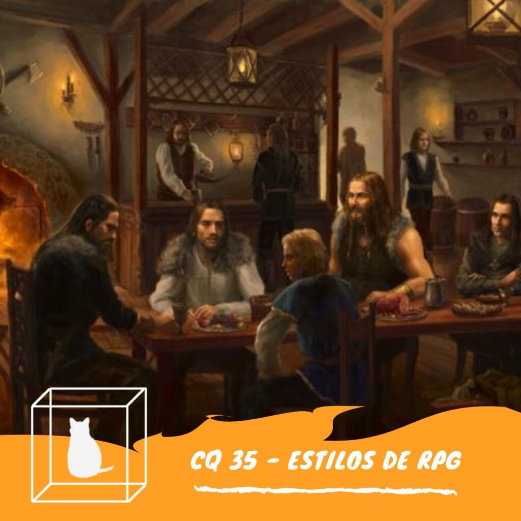 estilos de rpg de mesa podcast caixinha quantica