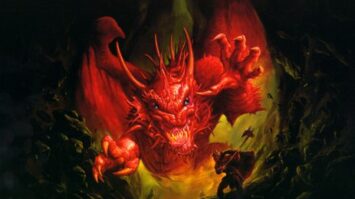 rpg old school arte do dragao vermelho no podcast caixinha quantica