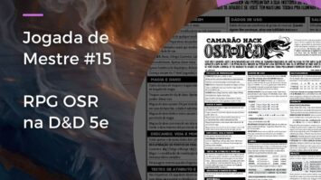 d&d 5e old school com camarão hack no podcast cq