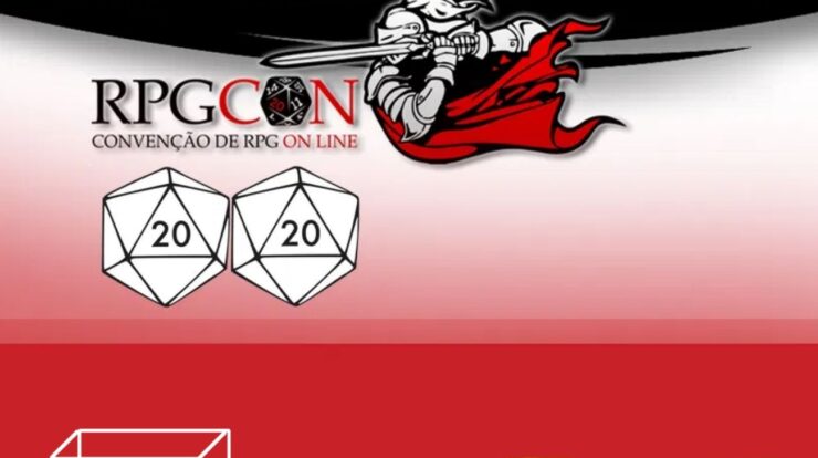 RPGcon capa do podcast de rpg de mesa falando do evento