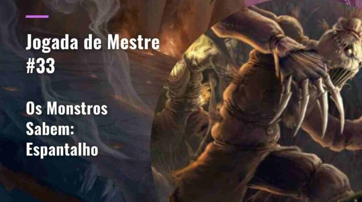 RPG de mesa os monstros sabem o que fazem espantalho