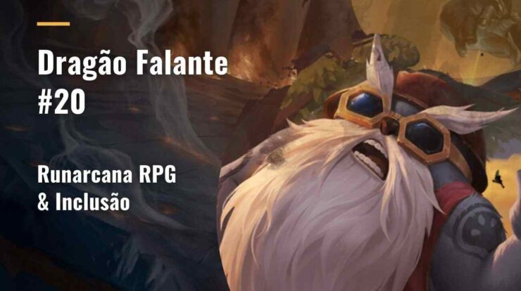 Eposódio dragão falante sobre RPG LoL no podcast caixinha quantica