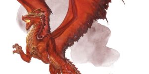 o dragão vermelho é sim um dos monstros mais fortes de d&D