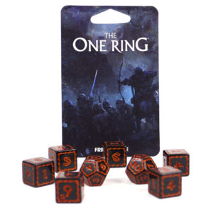 dados do jogo the one ring rpg de mesa