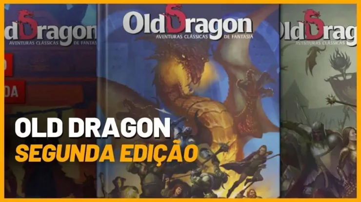 old dragon segunda edição do classico rpg de mesa brasileiro