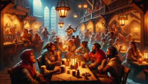 Taverns in D&D: Where Adventures Begin full tavern 